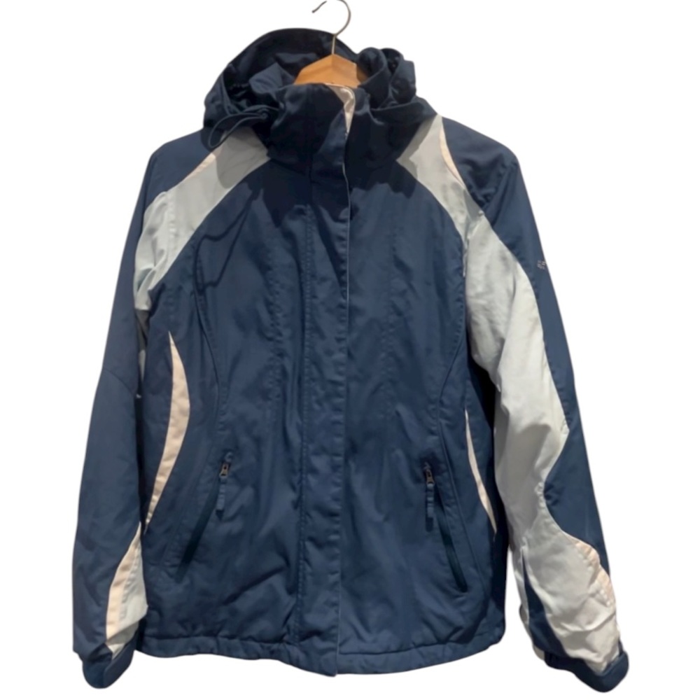 Columbia Interchange Women’s Blue Omni-Shield Waterproof Hooded Jacket M